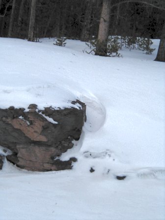Snow Bank Photograph