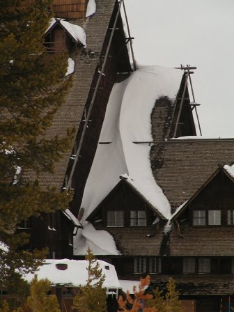 Old Faithful Inn Photograph