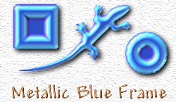 OMS Metallic Blue Frame