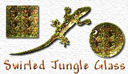 OMS Swirled Jungle Glass