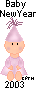 image of baby new year
