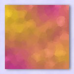 Stained Glass Tile ~  Origami Filter