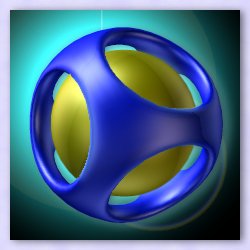 Sphere in a round box